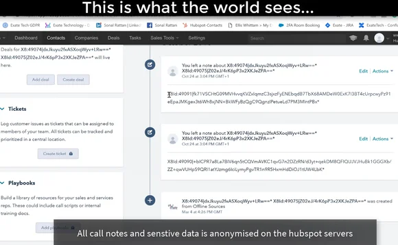 EXate's Data Privacy Technology EXate's Data Privacy Technology